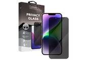Lunso - iPhone 14 Plus - Privacy Glass - Gehard beschermglas