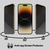 iPhone 14 Pro Privacy Glass (Screenprotector)