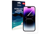 Lunso - iPhone 14 Pro Max - Duo Pack (2 stuks) Beschermfolie - Full Cover Screenprotector