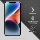 iPhone 14 Duo Pack (2 stuks) Beschermfolie Full Covered Screenprotector inclusief bevestiging tool