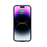 iPhone 14 Pro Max Oplaadcase 6800 mAh hoes - Zwart