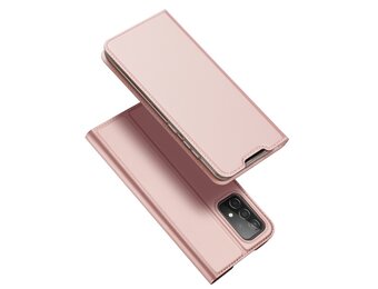 Dux Ducis - Samsung Galaxy A73 5G - Slim bookcase hoesje - Roze