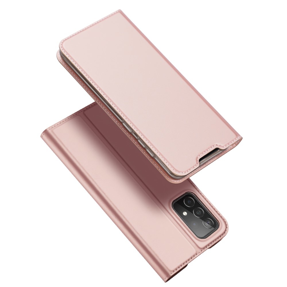 Dux Ducis - Samsung Galaxy A73 5G - Slim bookcase hoesje - Roze