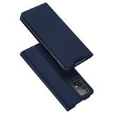 Samsung Galaxy A73 5G Slim Bookcase hoesje - Blauw