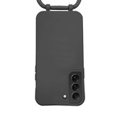 Samsug Galaxy S22 Plus Telefoonhoes met koord Zwart