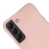 Samsug Galaxy S22 Telefoonhoes met koord Roze