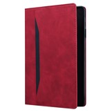 Samsung Galaxy Tab S8 Ultra Luxe Bookcase hoes - Rood
