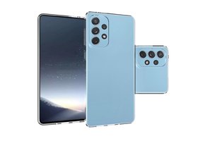Lunso - Samsung Galaxy A73 5G - TPU Backcover hoes  - Transparant