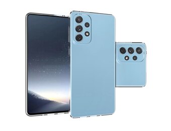 Lunso - Samsung Galaxy A73 5G - TPU Backcover hoes  - Transparant