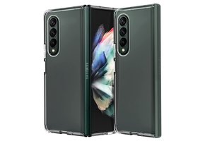 Lunso - Samsung Galaxy Z Fold4 - TPU Backcover hoes  - Transparant