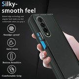 Samsung Galaxy z Fold4 TPU Backcover hoes Transparant