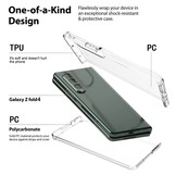 Samsung Galaxy z Fold4 TPU Backcover hoes Transparant