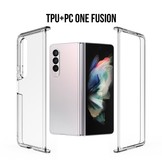 Samsung Galaxy z Fold4 TPU Backcover hoes Transparant