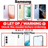 Samsung Galaxy S22 Plus Telefoonhoes met koord en handige Socket Houder - Roze