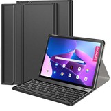 Lenovo Tab M10 Plus Gen 3 (3e generatie) Afneembare Toetsenbord Hoes - Zwart