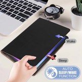 Lenovo Tab M10 Plus Gen 3 (3e generatie) Luxe Bookcase hoes - Zwart