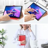 Lenovo Tab M10 Plus Gen 3 (3e generatie) Luxe Bookcase hoes - Rood