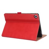 Lenovo Tab M10 Plus Gen 3 (3e generatie) Luxe Bookcase hoes - Rood
