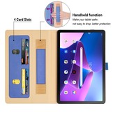 Lenovo Tab M10 Plus Gen 3 (3e generatie) Luxe Bookcase hoes - Lichtblauw