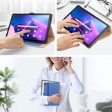 Lenovo Tab M10 Plus Gen 3 (3e generatie) Luxe Bookcase hoes - Lichtblauw