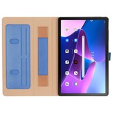 Lenovo Tab M10 Plus Gen 3 (3e generatie) Luxe Bookcase hoes - Lichtblauw