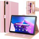 Lenovo Tab M10 Plus Gen 3 (3e generatie) Luxe Bookcase hoes - Rose Goud