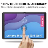 Lenovo Tab M10 Plus Gen 3 Beschermglas (3e generatie) - Full cover screenprotector