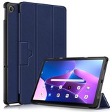 Lenovo Tab M10 Plus Gen 3 (3e generatie) Tri-Fold Bookcase hoes - Donkerblauw