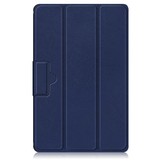 Lenovo Tab M10 Plus Gen 3 (3e generatie) Tri-Fold Bookcase hoes - Donkerblauw