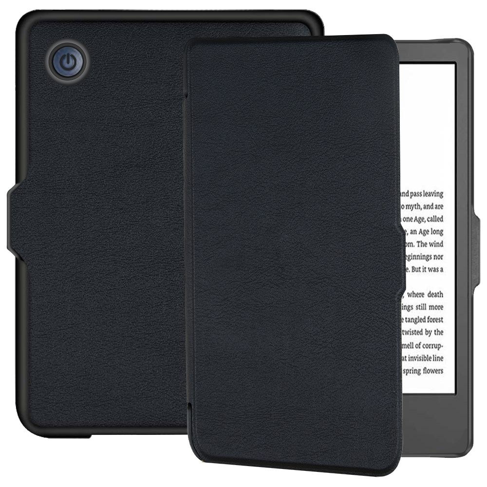 Kobo Clara 2E hoes (6 inch) Sleep cover - Zwart