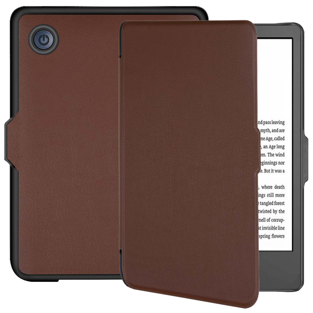 Kobo Clara 2E hoes (6 inch) Sleep cover - Bruin