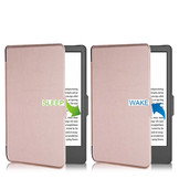 Kobo Clara 2E hoes (6 inch) Sleep cover - Rose Goud