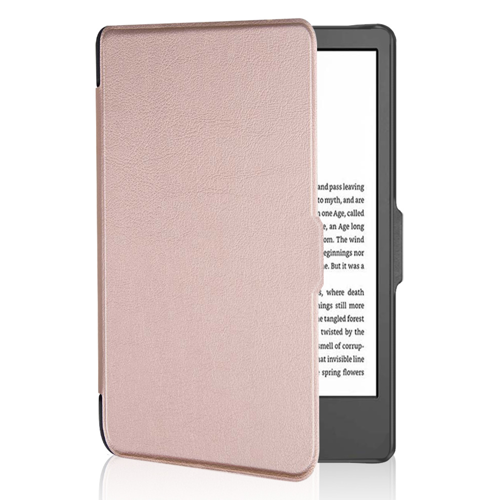 Kobo Clara 2E hoes (6 inch) Sleep cover - Rose Goud