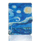 Kobo Clara 2E hoes (6 inch) Sleep cover - Van Gogh Sterrennacht