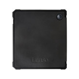 Kobo Libra 2 hoes (7 inch) Lederen sleep cover - Zwart