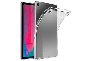 Lunso - Lenovo Tab M10 Gen 3 Plus (3e generatie) - TPU Backcover hoes - Transparant