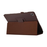 Lenovo Tab M10 Plus Gen 3 (3e generatie) Stand Flip Bookcase hoes - Bruin