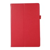 Lenovo Tab M10 Plus Gen 3 (3e generatie) Stand Flip Bookcase hoes - Rood