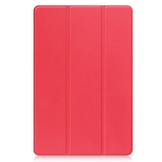 Lenovo Tab P11 Pro Gen 2 (2e generatie) Tri-Fold Bookcase hoes - Rood