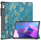 Lenovo Tab P11 Pro Gen 2 (2e generatie) Tri-Fold Bookcase hoes - Van Gogh Amandelbloesem