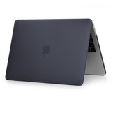 Lunso matte cover hoes zwart voor de MacBook Pro 13 inch (2016-2019)