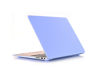 Lunso MacBook Pro 13 inch (2016-2019) cover hoes - case - Candy lichtblauw