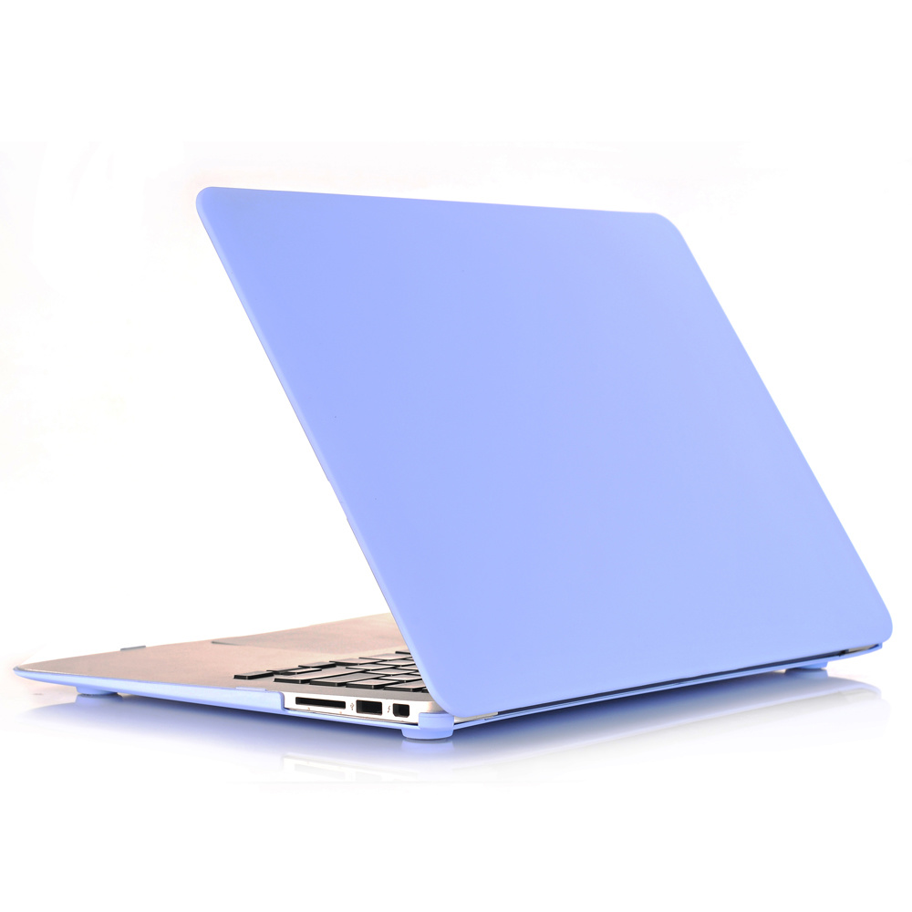 Lunso Candy cover hoes lichtblauw voor de MacBook Pro 13 inch (2016-2019)