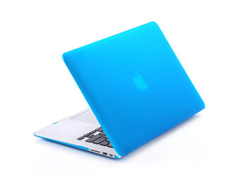 Lunso MacBook Pro 13 inch (2016-2019) cover hoes - case - mat lichtblauw