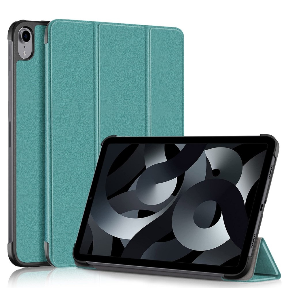 Lunso - iPad 10 (2022) - Tri-Fold Bookcase hoes - Groen