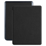 Kobo Nia hoes (6 inch) Vegan Saffiano leren sleepcover - Zwart