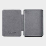 Kobo Nia hoes (6 inch) Vegan Saffiano leren sleepcover - Zwart