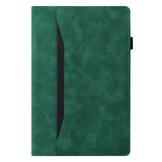 iPad 10 (2022) Luxe Bookcase hoes - Groen