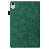 iPad 10 (2022) Luxe Bookcase hoes - Groen