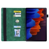 Lenovo Tab P12 Pro Luxe Bookcase hoes - Groen